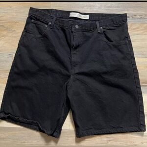 Men’s Black Jean Shorts -Size 42 - Arizona - Relaxed Fit PERFECT CONDITION